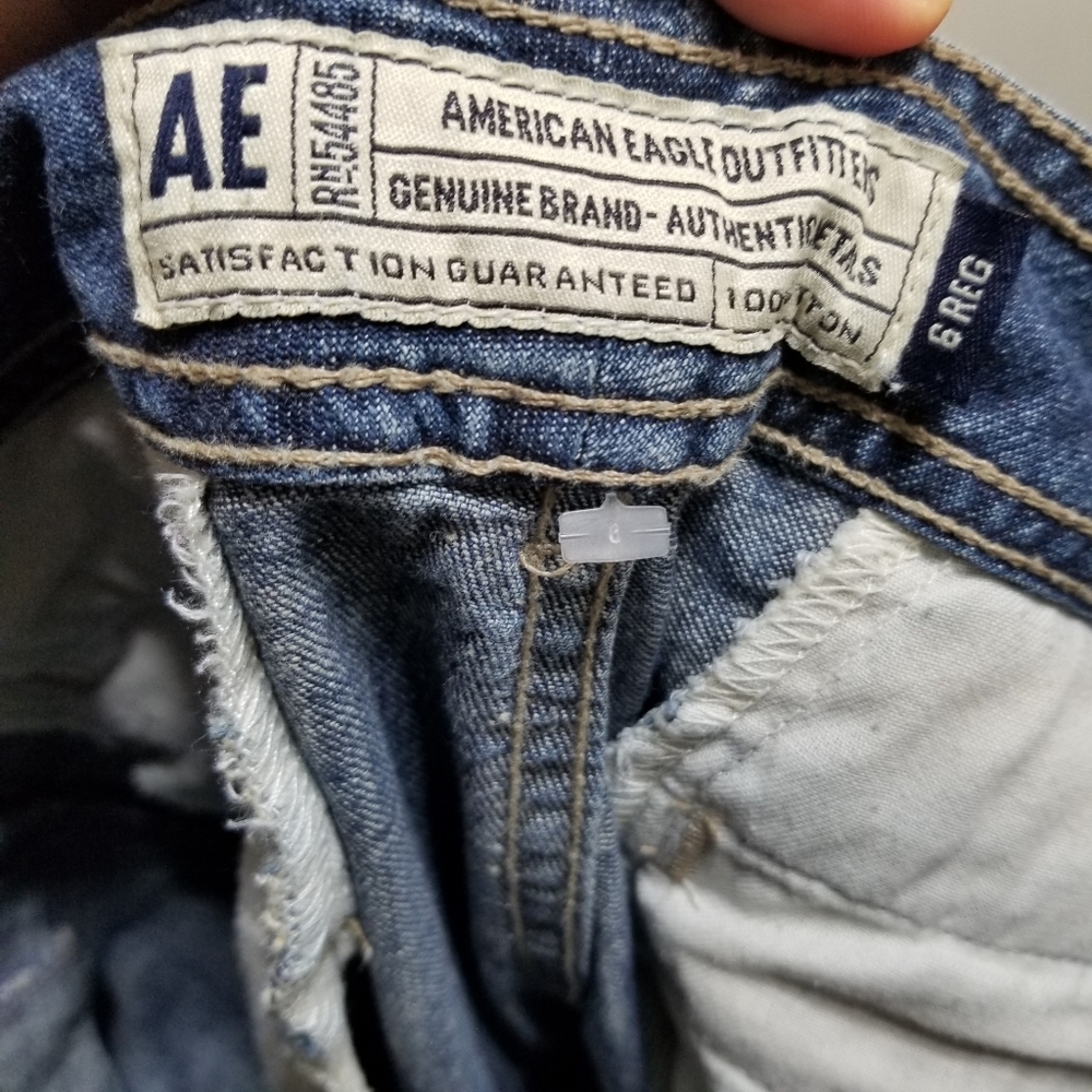 American Eagle 100% cotton denim boot cut jeans - Picture 7 of 7